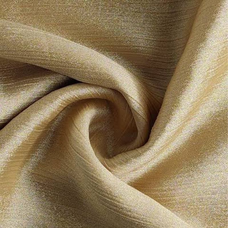Luxury Crinkle Silk Hijab - GOLDEN