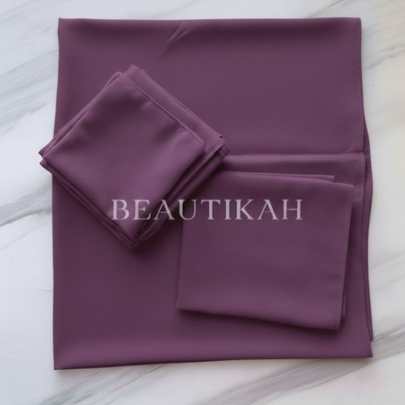 Bubblegum Hijab-Niqab-Cap Set