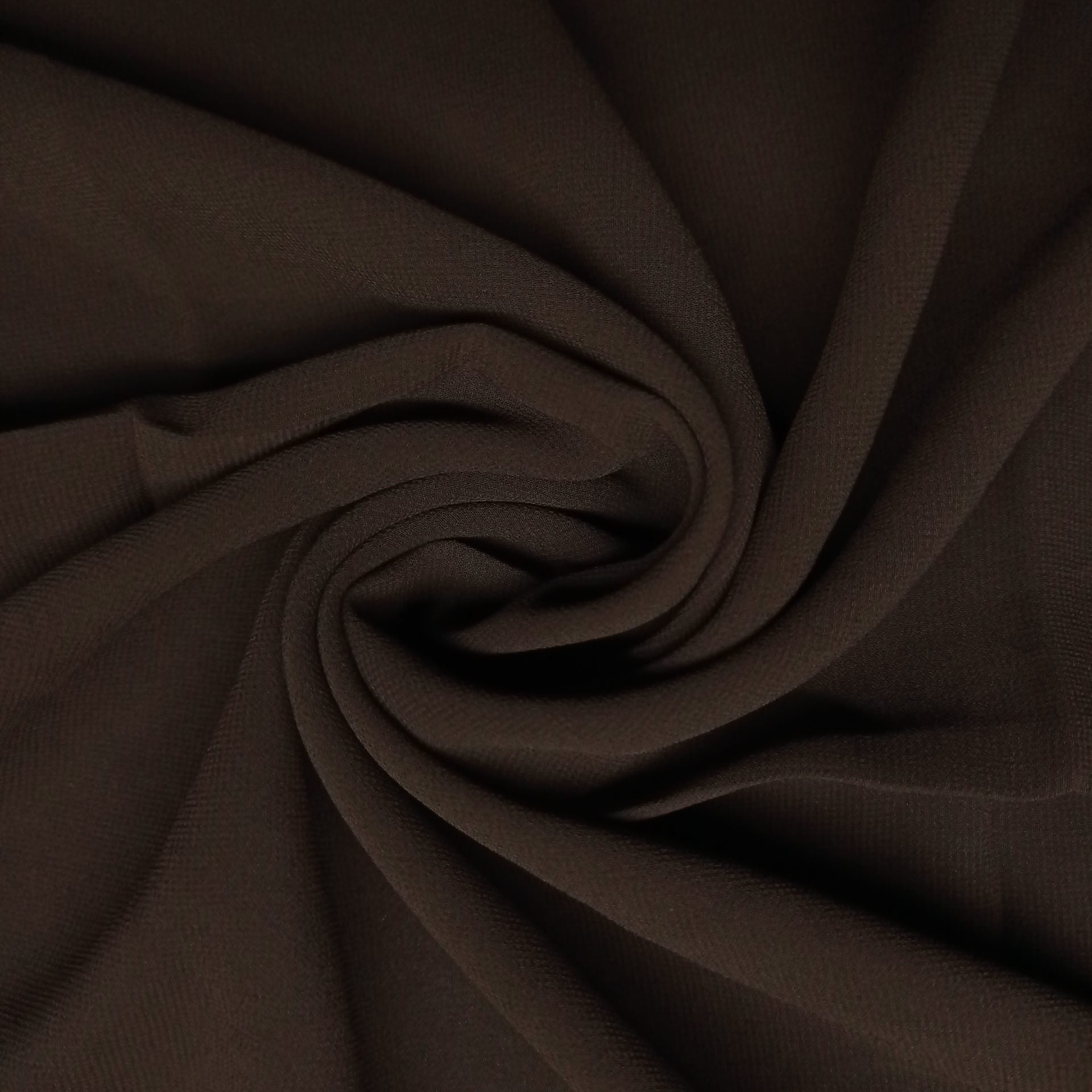 Premium Georgette Hijab-Chestnut Brown