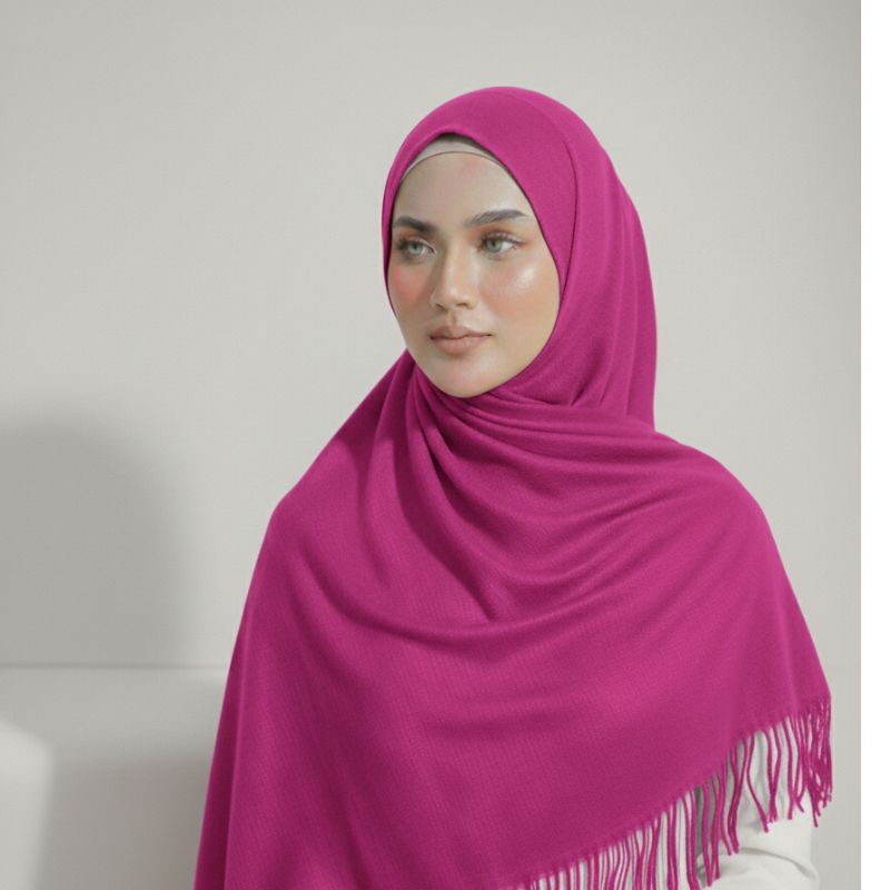Lawn Hijab- Rose Pink